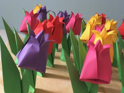 ENTRE DOBRAS E PAPÉIS, OFICINA DE ORIGAMI: VAMOS RECEBER A PRIMAVERA COM FLORES, com Odete Azevedo