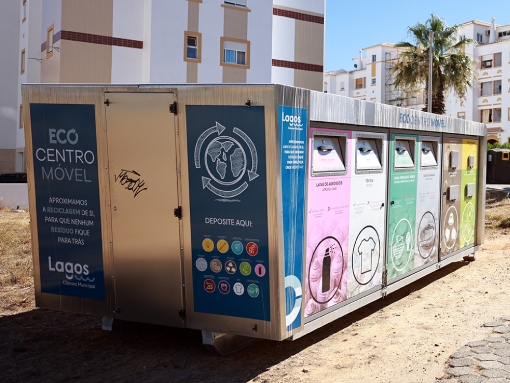 Ecocentros Móveis com novas localizações em agosto