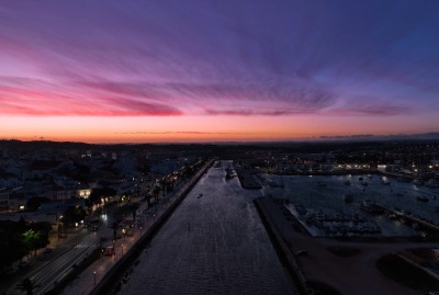 Pôr-do-sol em Lagos