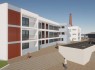 Empreendimento habitacional de Santo Amaro (51 fogos) – imagem 3D do Estudo Prévio não vinculativa da solução de projeto