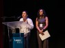 Sofia Furtado e Rita Marreiros (técnicas da CM Lagos) apresentaram projetos do município na área da saúde e do envelhecimento ativo
