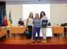 As professoras Teresa Carmo e Ana Fernandes receberam o prémio “Professor Lagos Empreendedor”, entregue por Susana Imaginário (CRIA – UAlg)